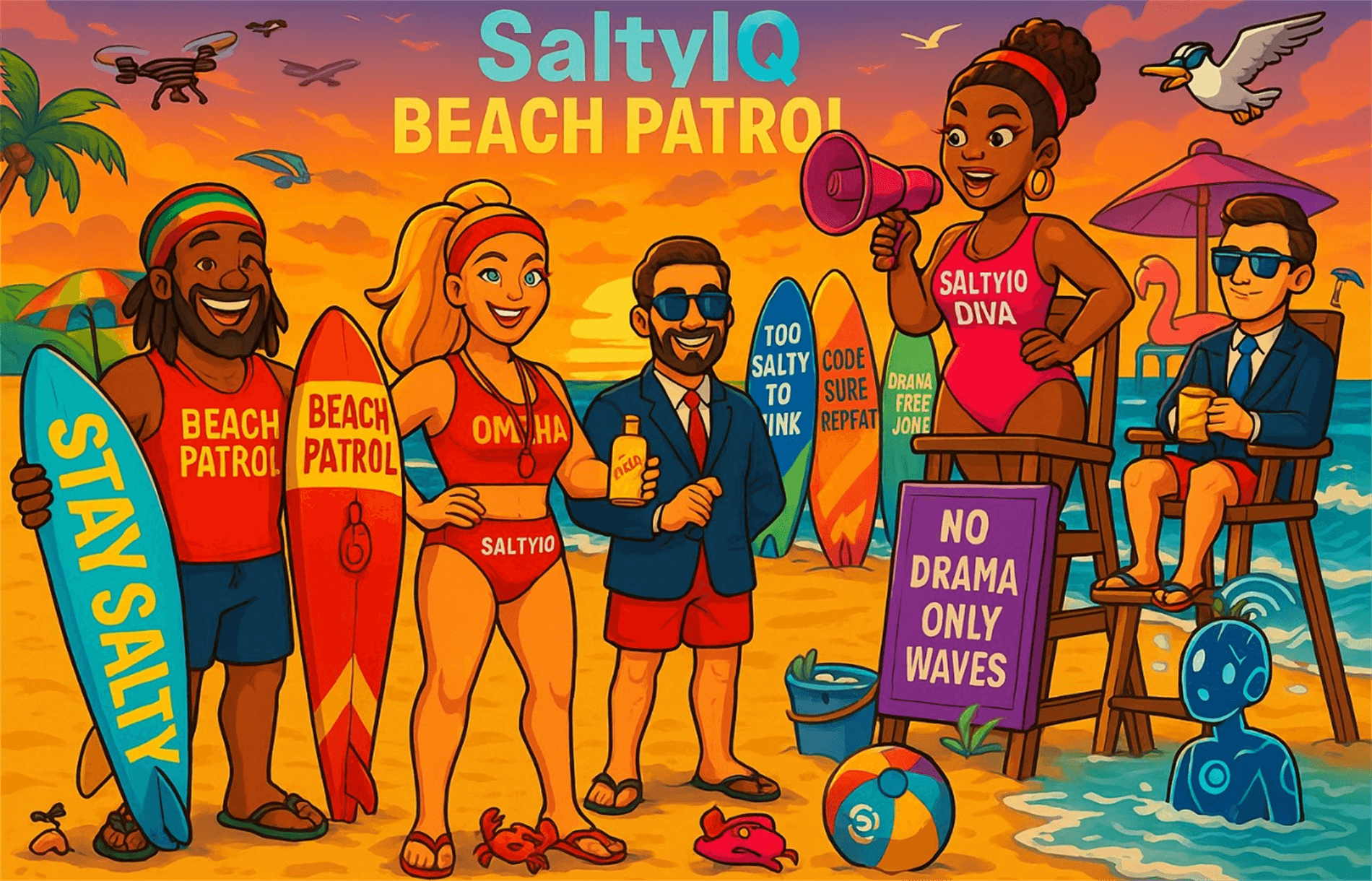 The SaltyVerse brand world